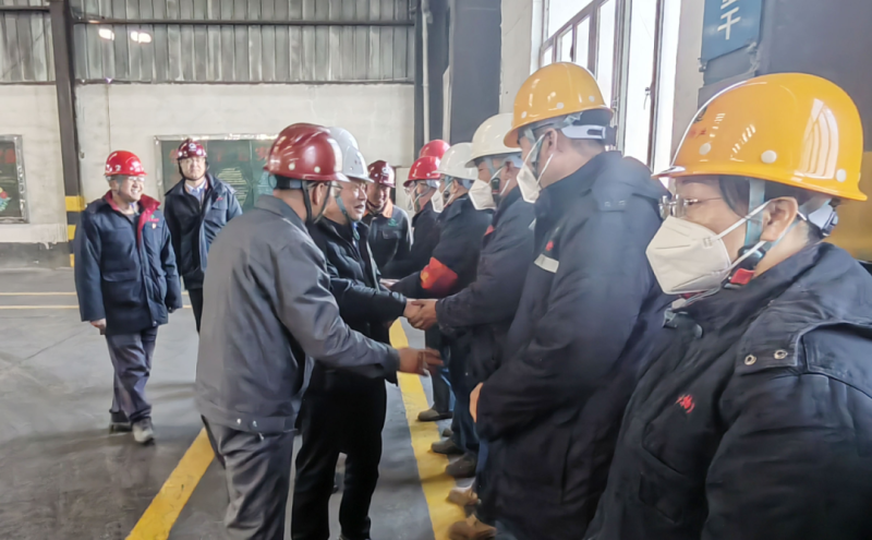 過(guò)年好！省國(guó)資委領(lǐng)導(dǎo)把新春祝福送到一線崗位