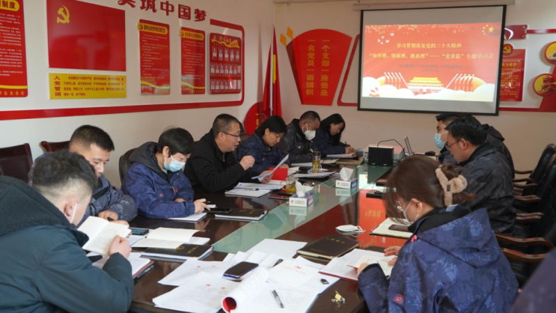 物產(chǎn)汽貿(mào)黨支部召開(kāi)&ldquo;知學(xué)理、悟原理、踐真理&rdquo; &mdash;&mdash;黨章篇&rdquo;專(zhuān)題學(xué)習(xí)會(huì)